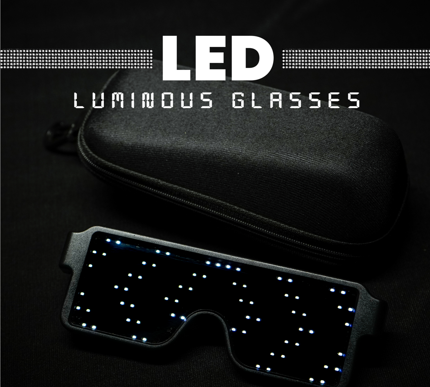 LED Wireless Luminous Party Glasses